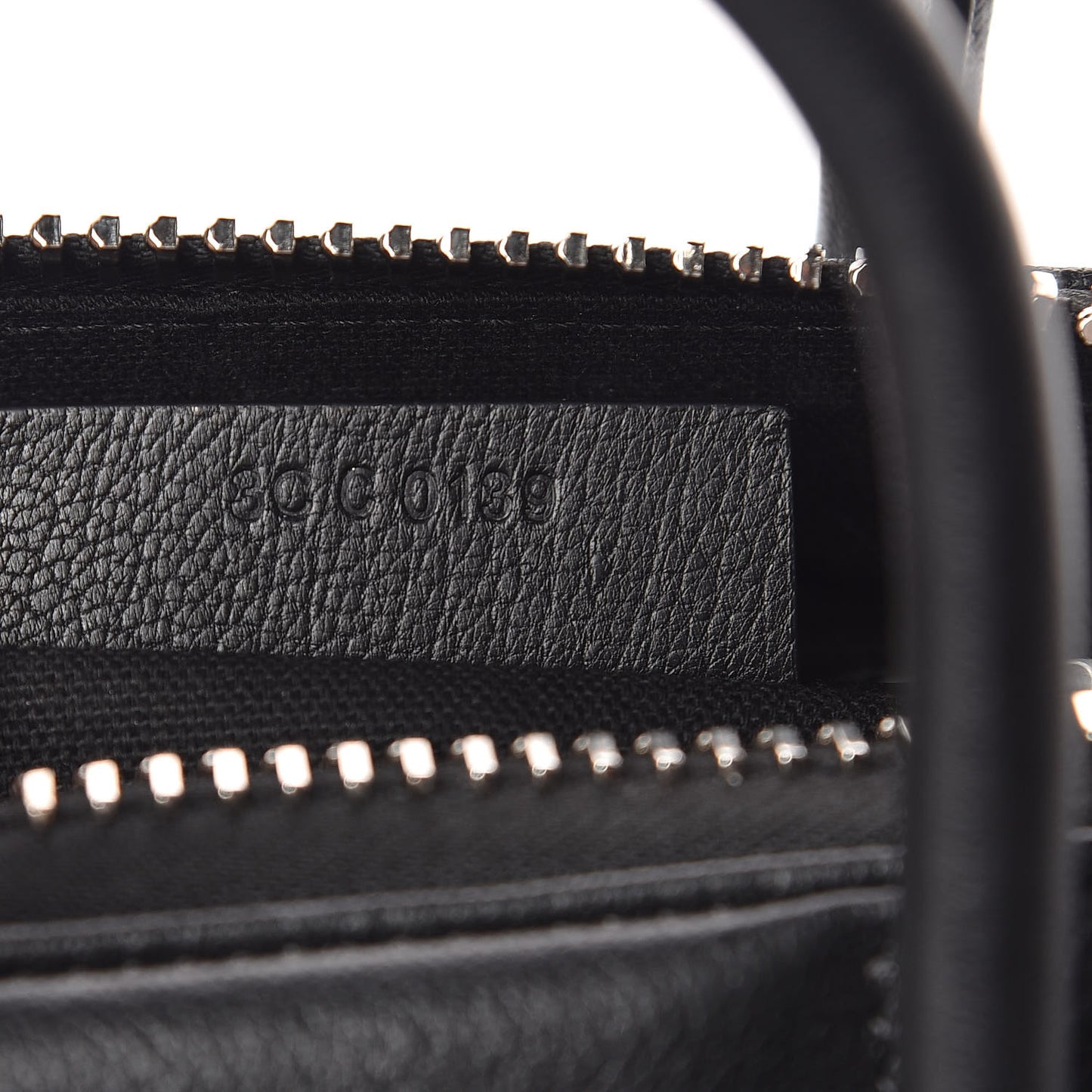 Sugar Goatskin Mini Antigona Black