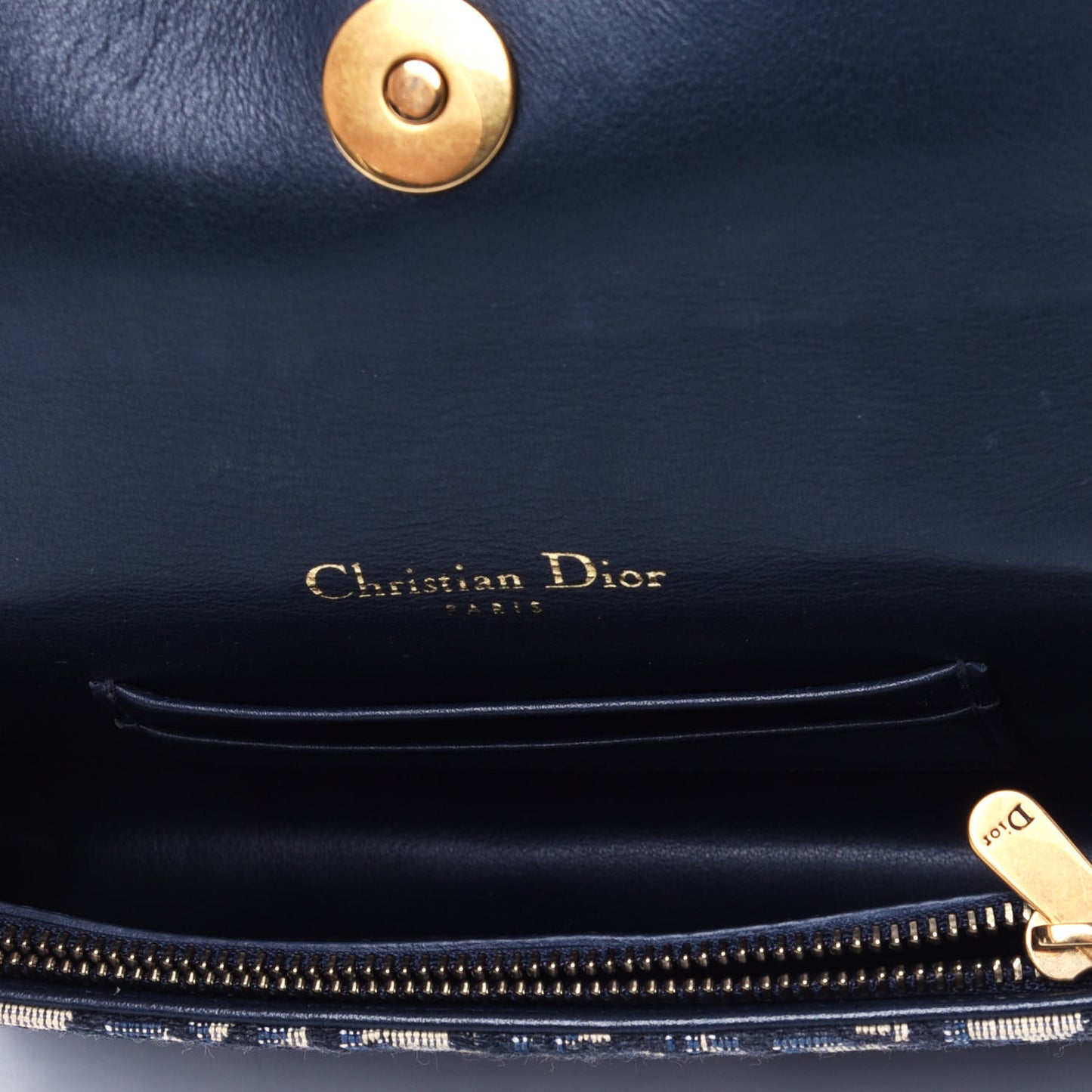 Oblique Saddle Belt Bag Blue