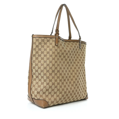 Gucci Monogram Large Craft Tote Light Brown 4 of 10
