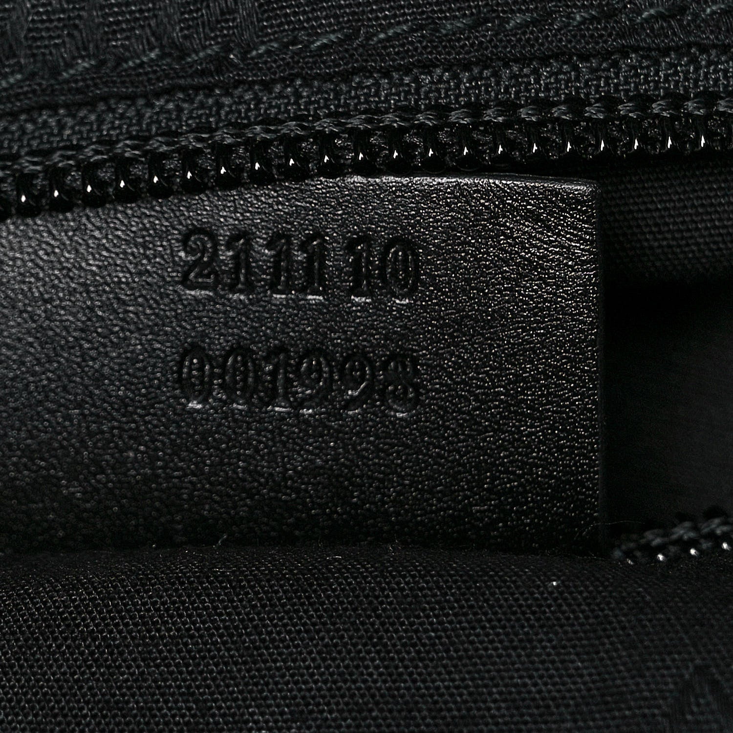 Gucci Imprime Monogram Belt Bag Black 7 of 9