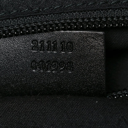 Gucci Imprime Monogram Belt Bag Black 7 of 9