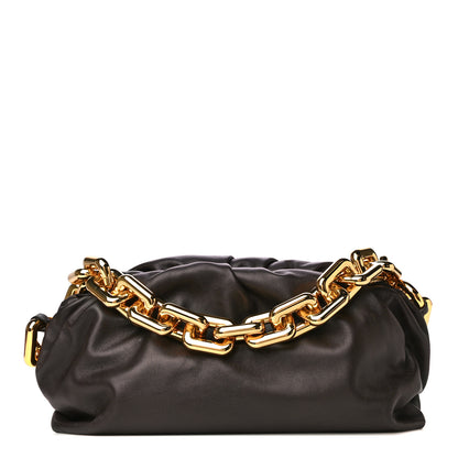 Bottega Veneta Calfskin The Pouch Chain Fondant 1 of 10