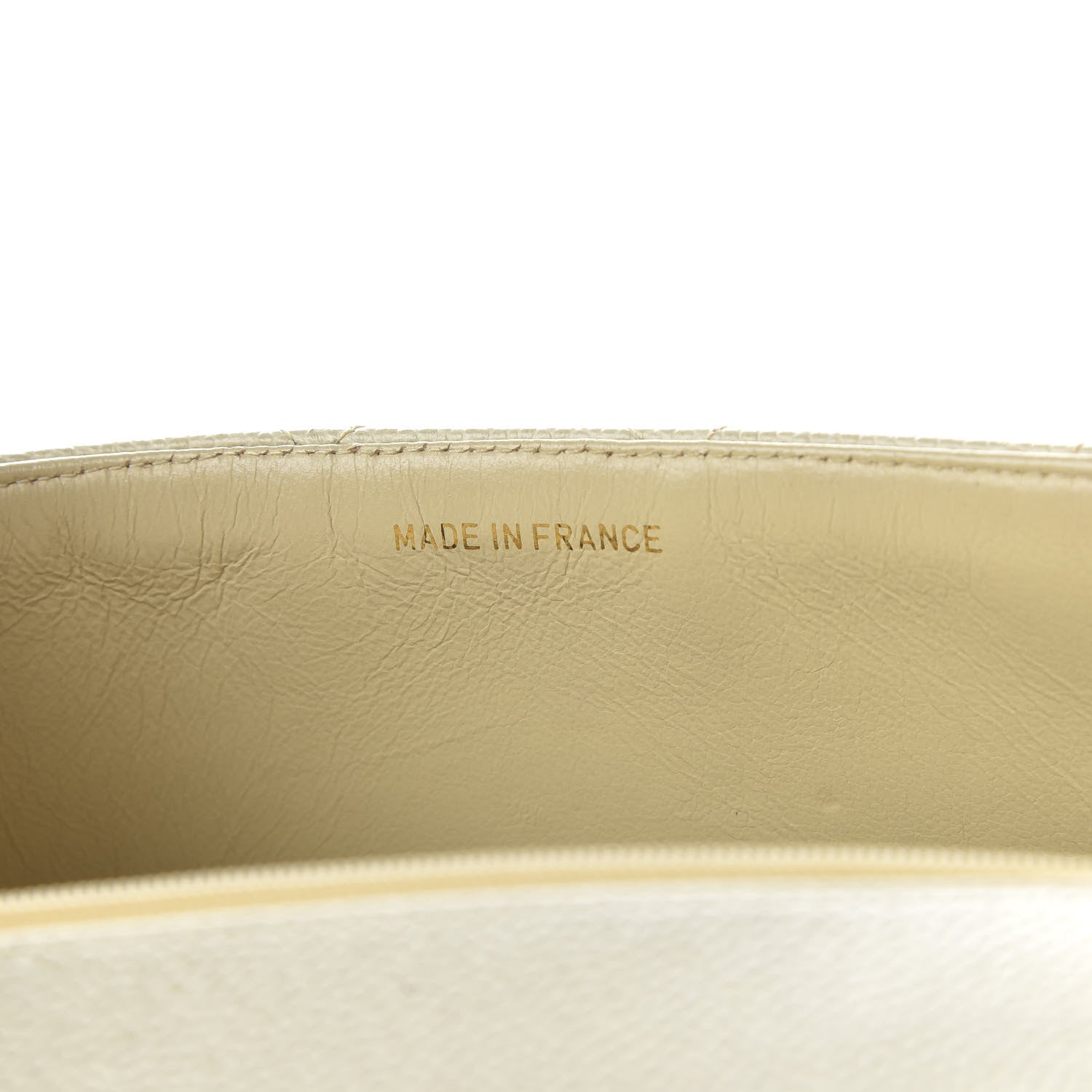 Chanel Caviar Quilted Medium Single Flap White 10 of 11