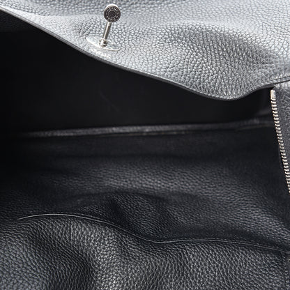 Hermes Taurillon Clemence Lindy 34 Black 4 of 9