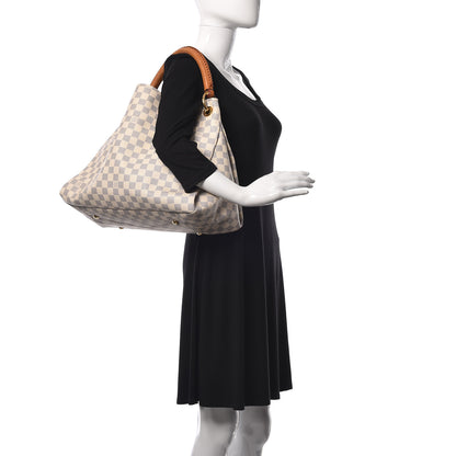 Louis Vuitton Damier Azur Artsy MM 2 of 14