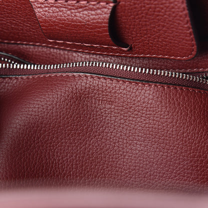 Celine Supple Grained Calfskin Small Long Strap Big Bag Light Burgundy 5 of 8