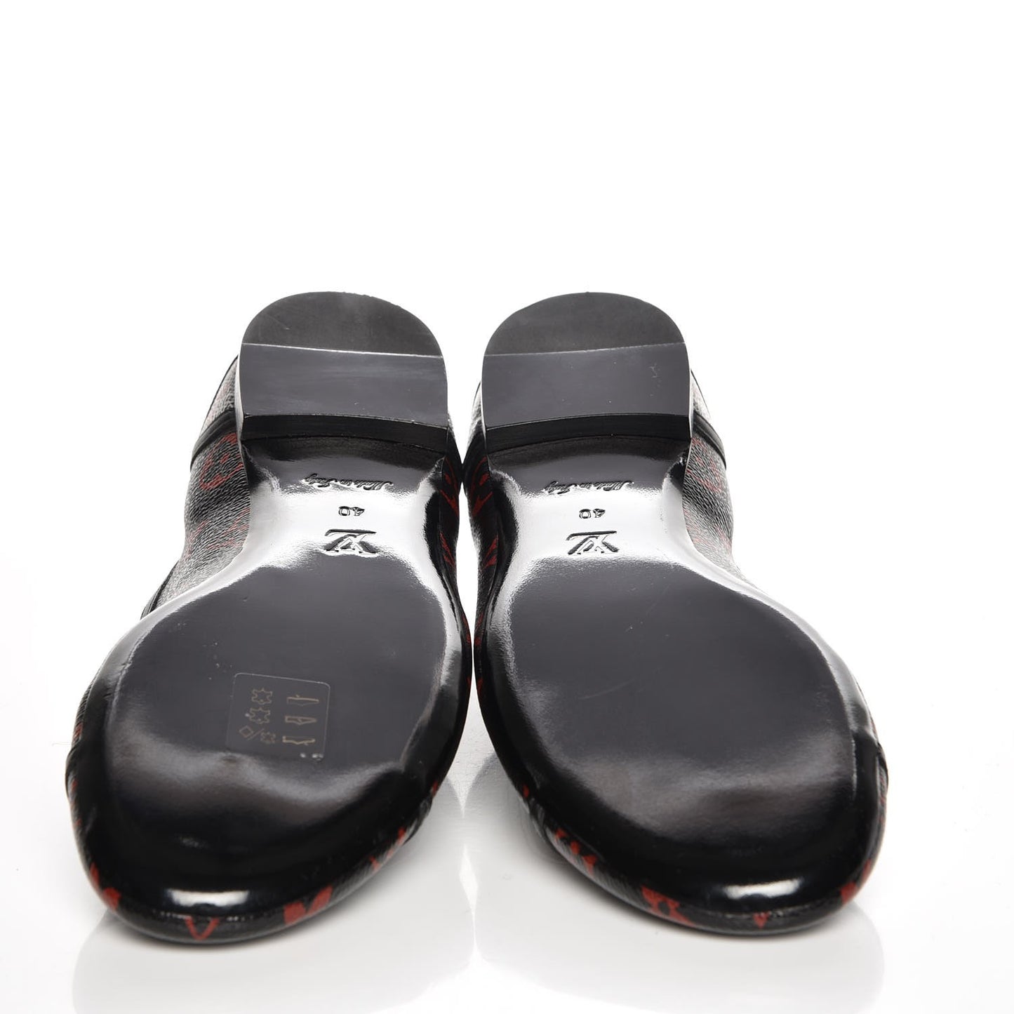 Monogram Infrarouge New Revival Ballerina Flats 40 Black