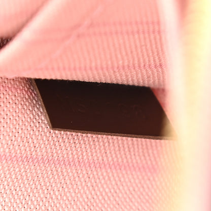 Louis Vuitton Damier Ebene Neverfull MM GM Pochette Rose Ballerine 7 of 7