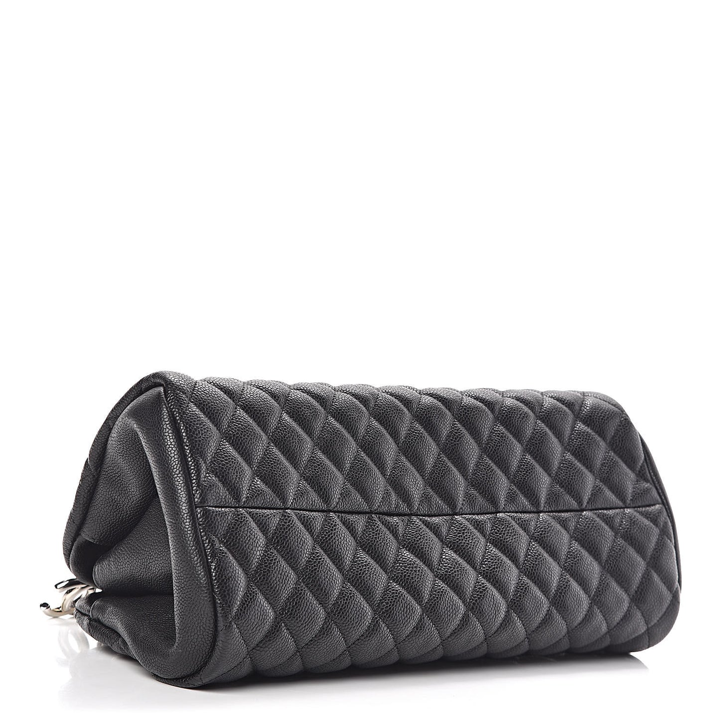 Caviar Quilted Medium Just Mademoiselle Black