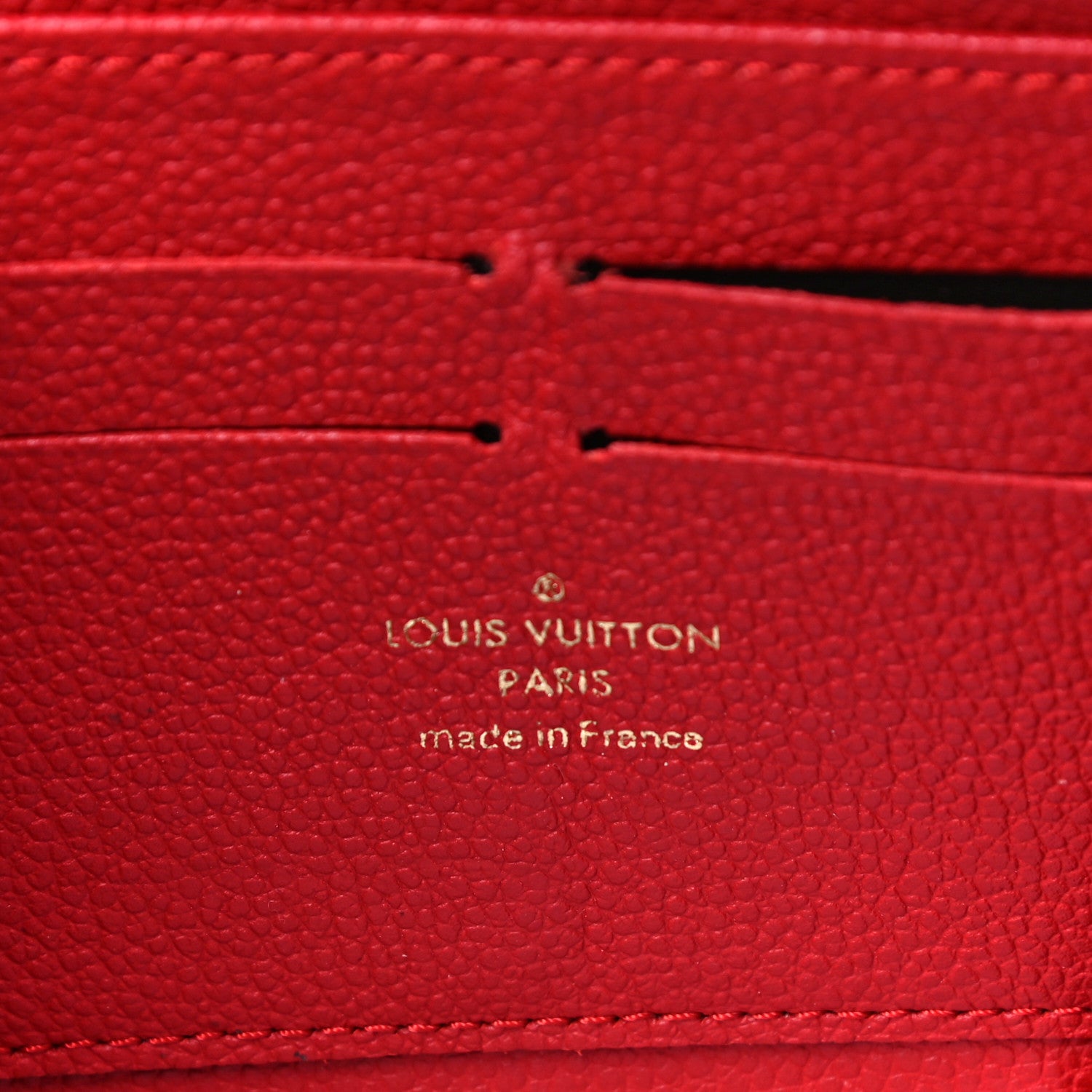 Louis Vuitton Empreinte Zippy Wallet Cherry 6 of 18