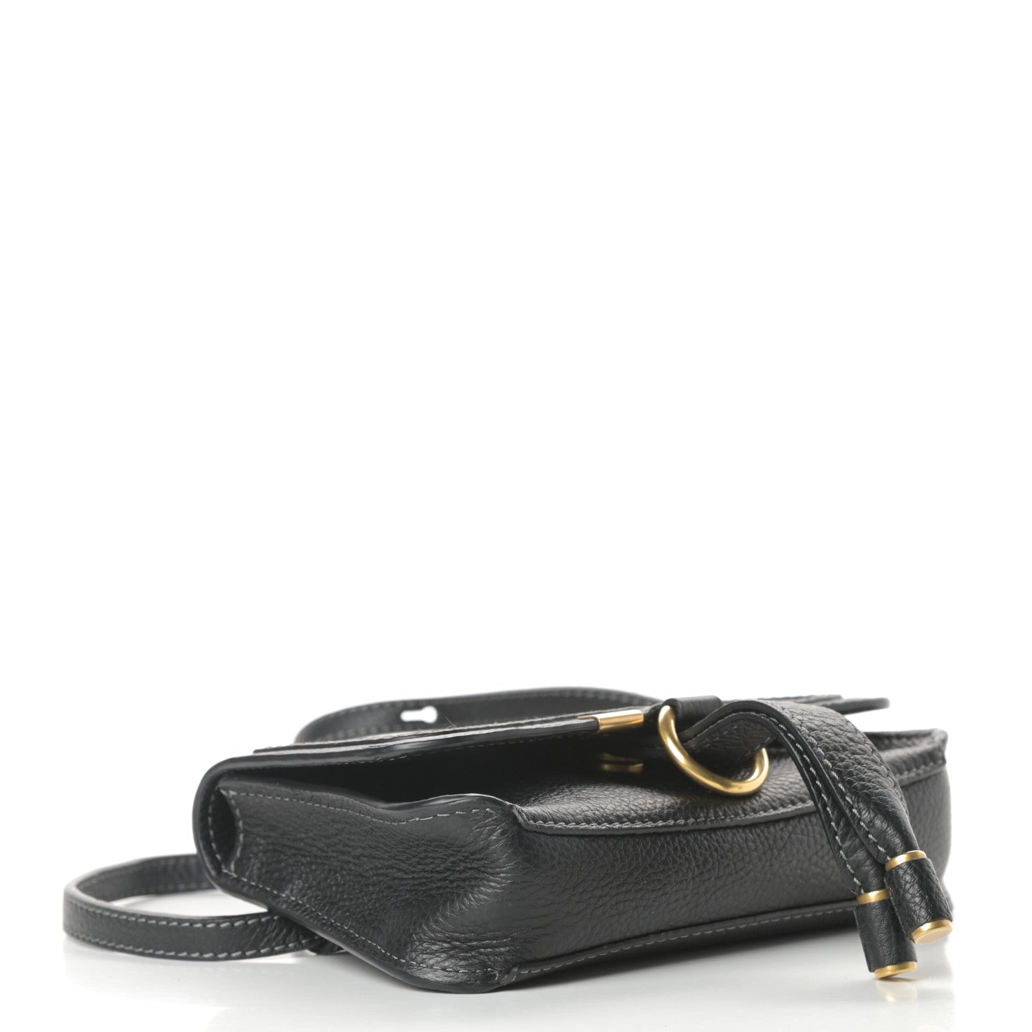 Chloe Calfskin Marcie Convertible Belt Bag Black 4 of 11
