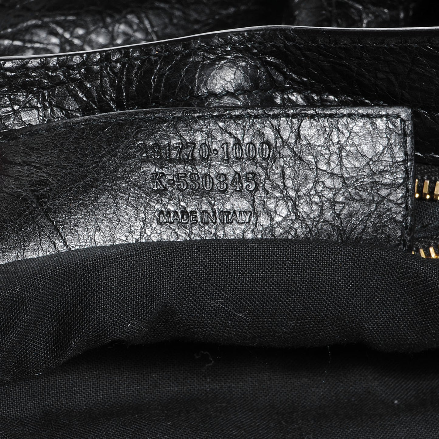 Agneau Giant 12 Gold Hardware City Black
