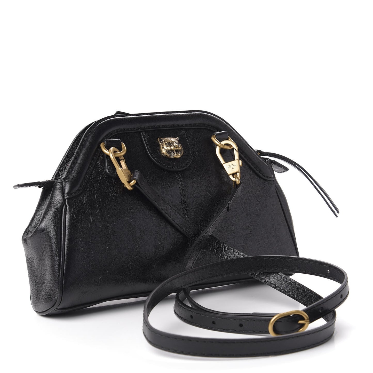 Calfskin Small Re(Belle) Crossbody Bag Black