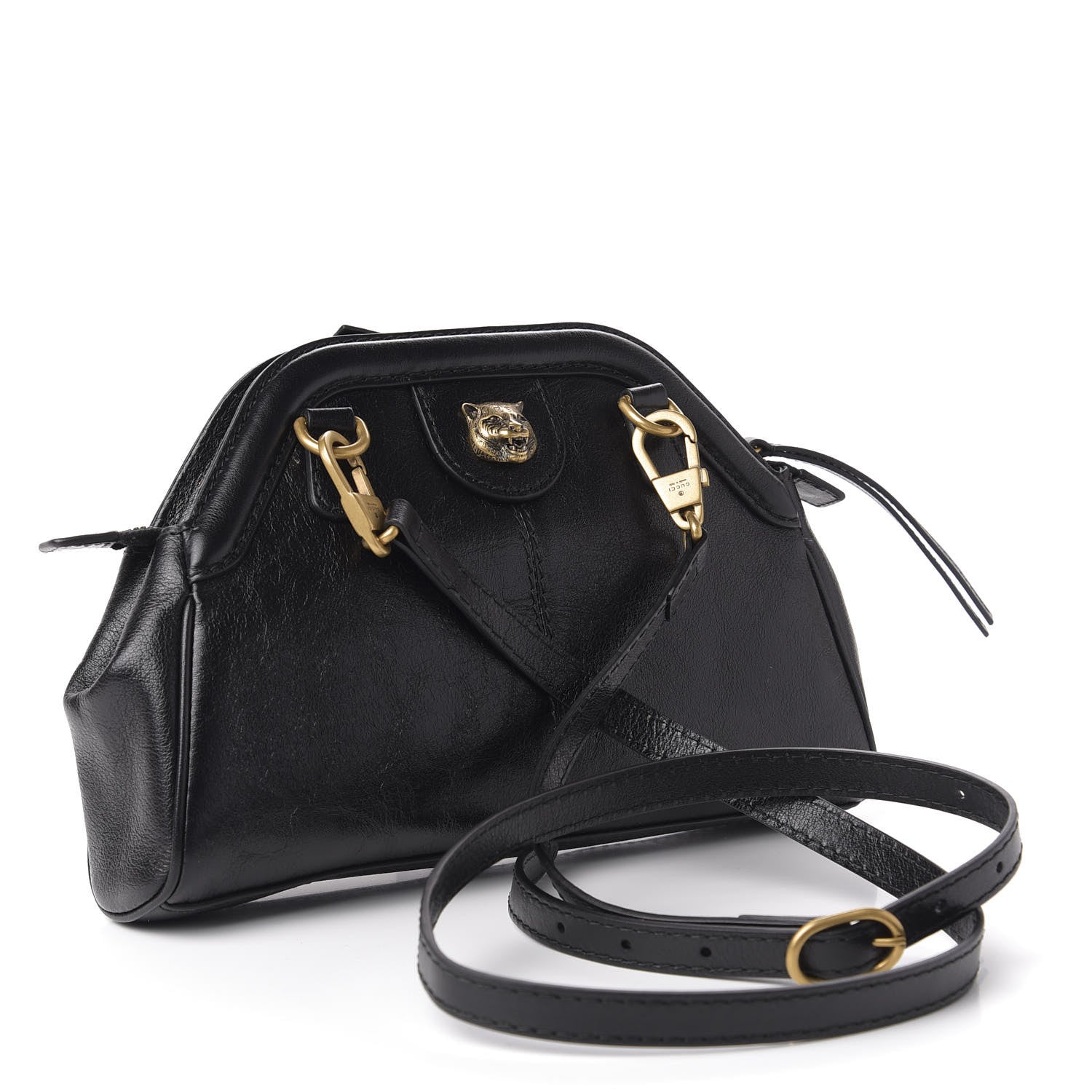 Gucci Calfskin Small Re(Belle) Crossbody Bag Black 3 of 11