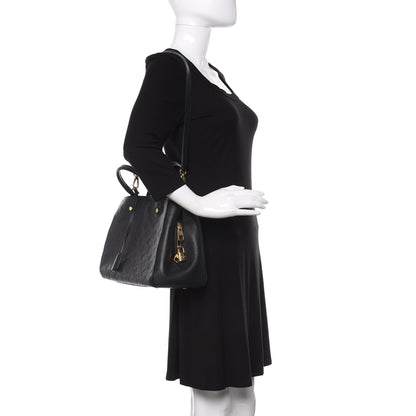 Louis Vuitton Empreinte Montaigne MM Black 2 of 11