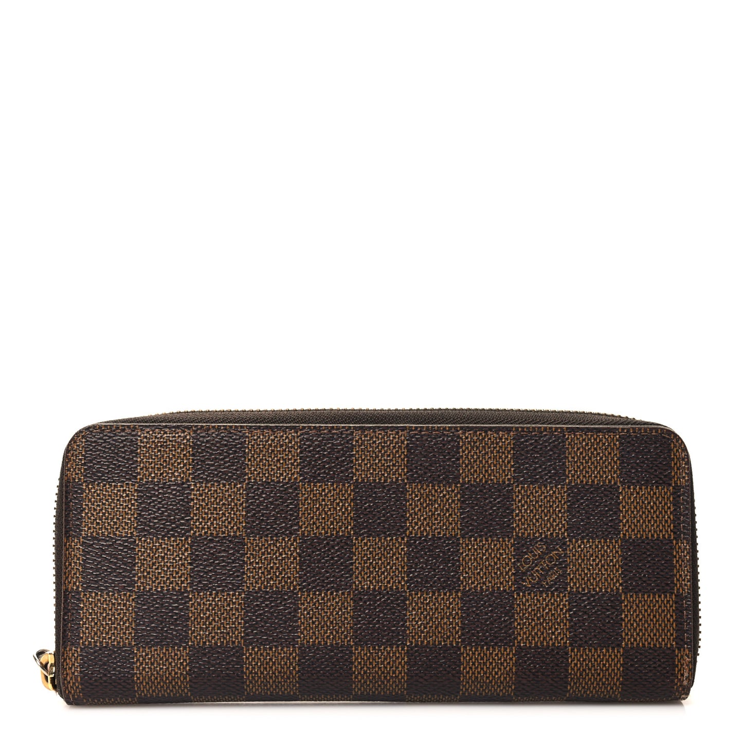 Damier Ebene Clemence Wallet Rose Ballerine