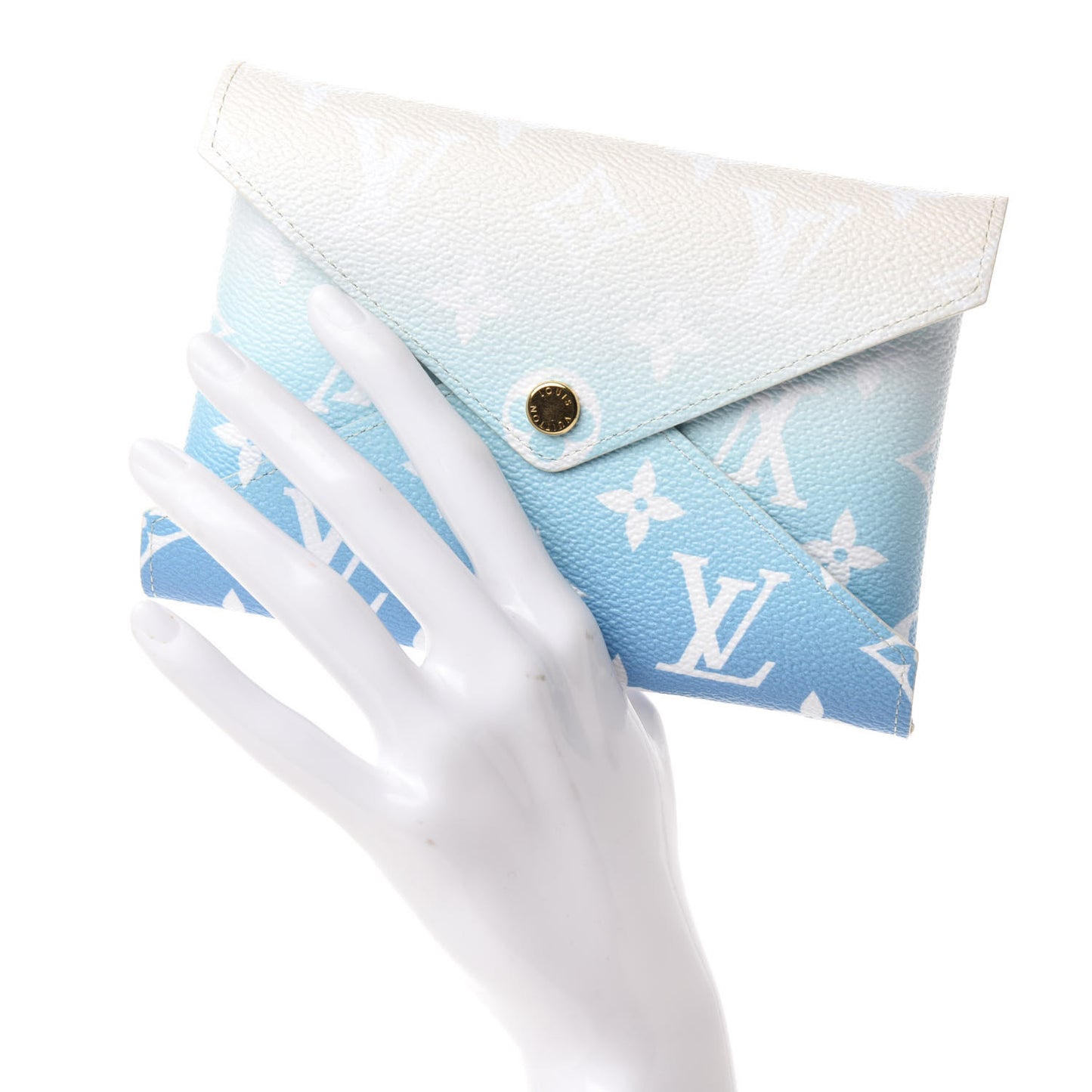 Monogram Giant By The Pool Medium Kirigami Pochette Insert Blue