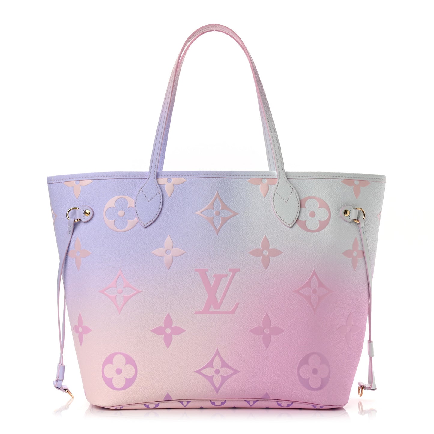 Monogram Giant Spring In The City Neverfull MM Sunrise Pastel