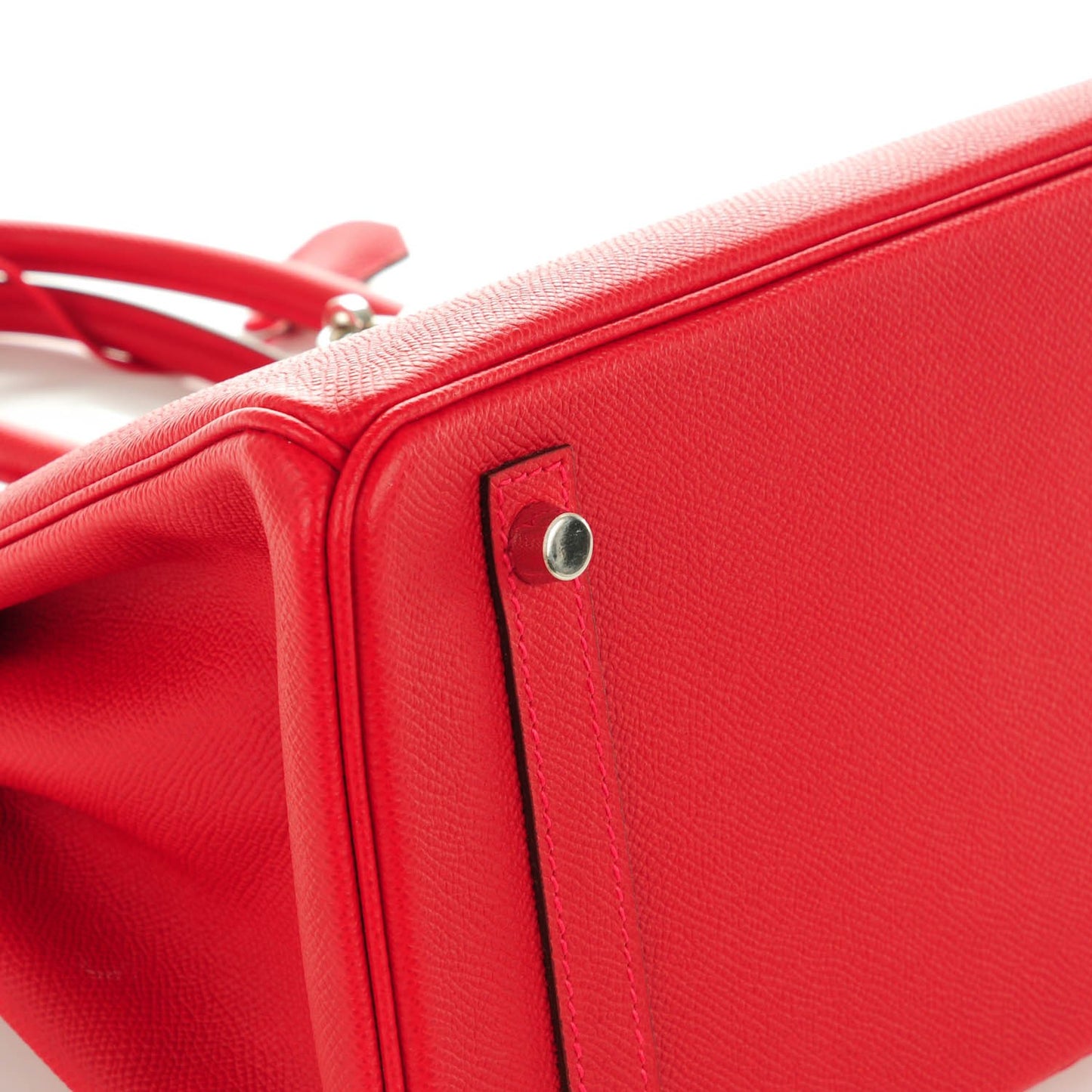 Epsom Birkin 30 Rouge Casaque