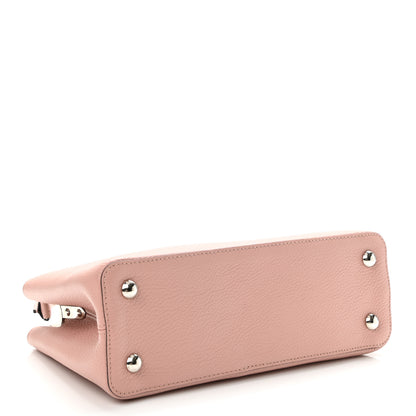 Louis Vuitton Taurillon Capucines PM Magnolia 4 of 9