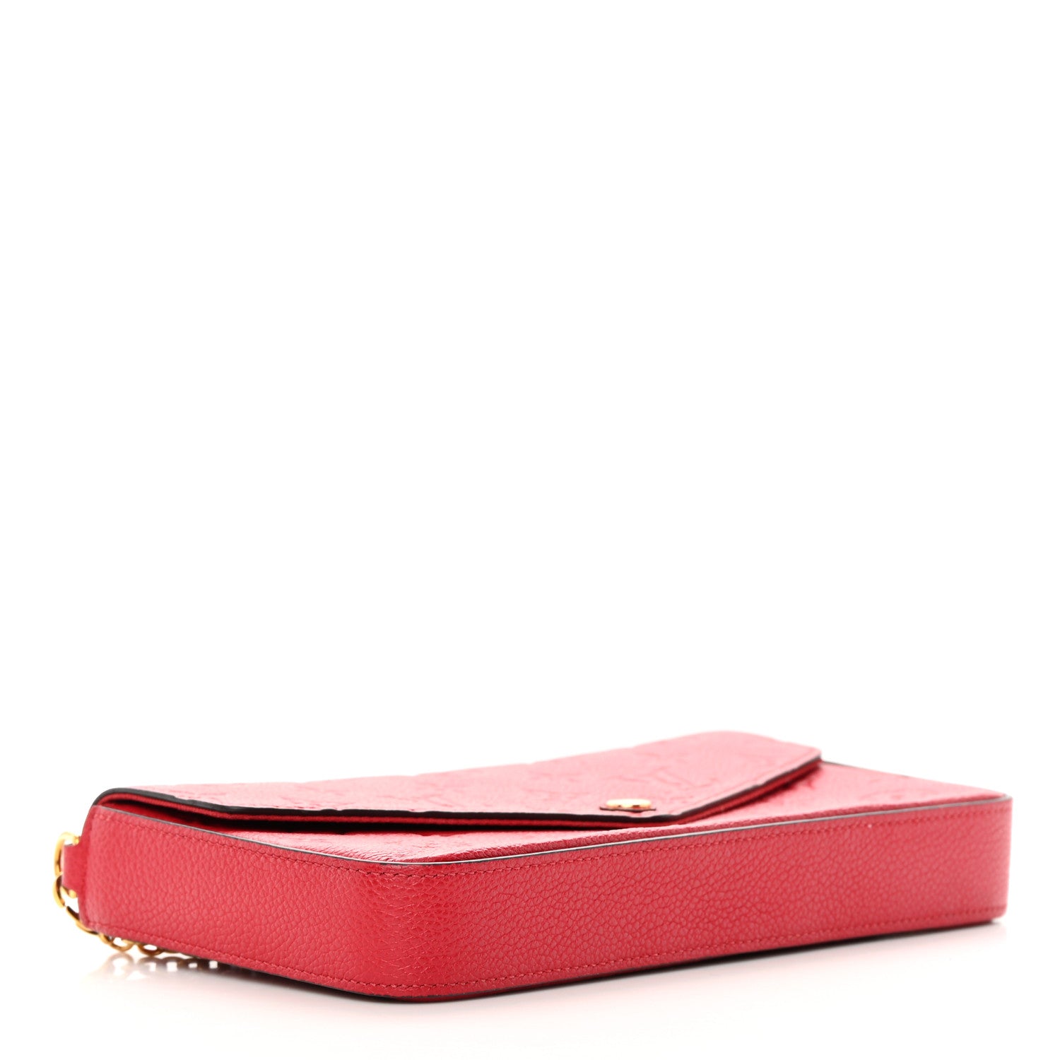 Louis Vuitton Empreinte Pochette Felicie Chain Wallet Scarlet 4 of 12