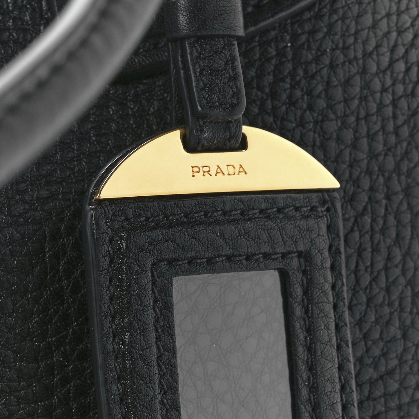 Vitello Phenix Shoulder Bag Black