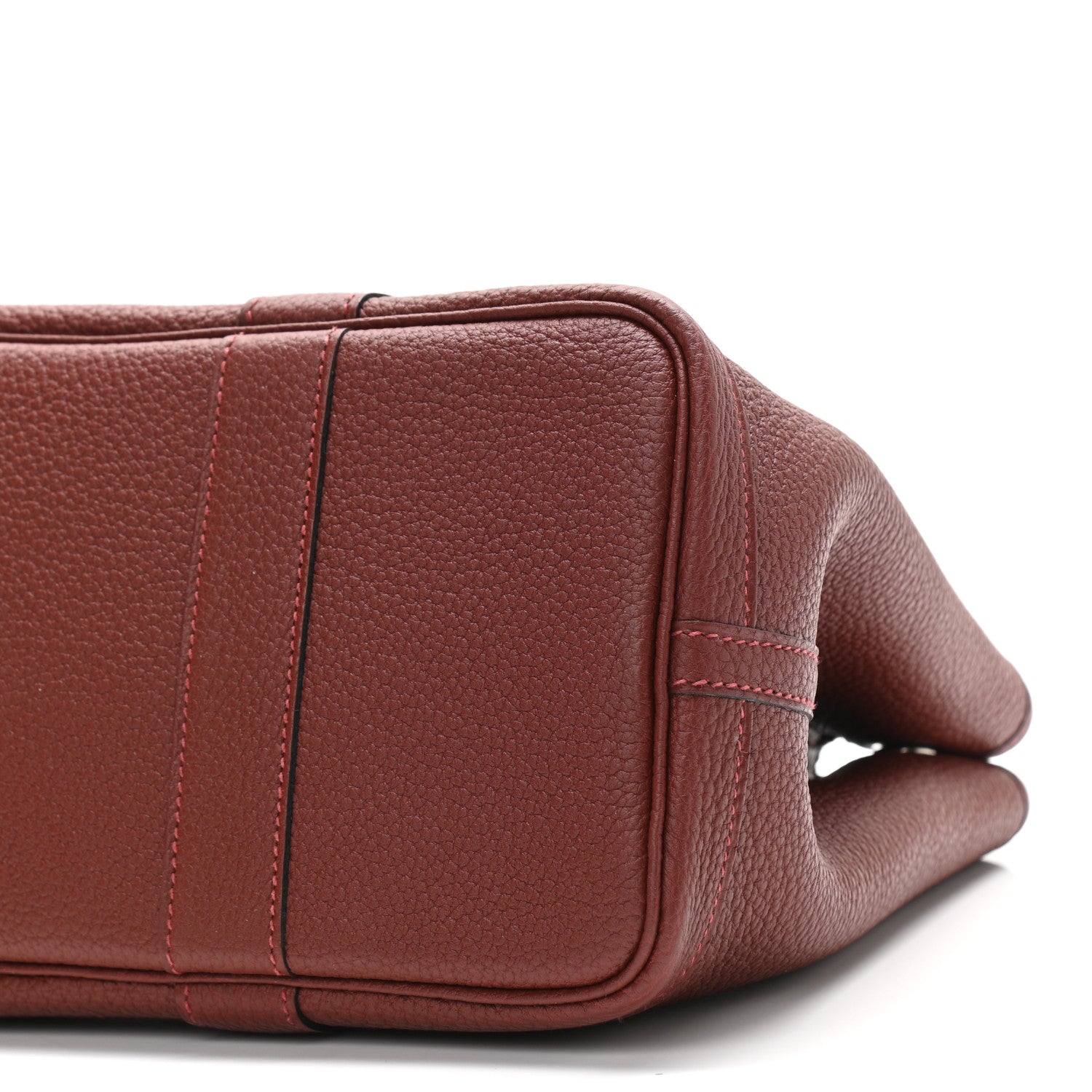 Hermes Vache Country Garden Party 30 TPM Rouge H 9 of 9