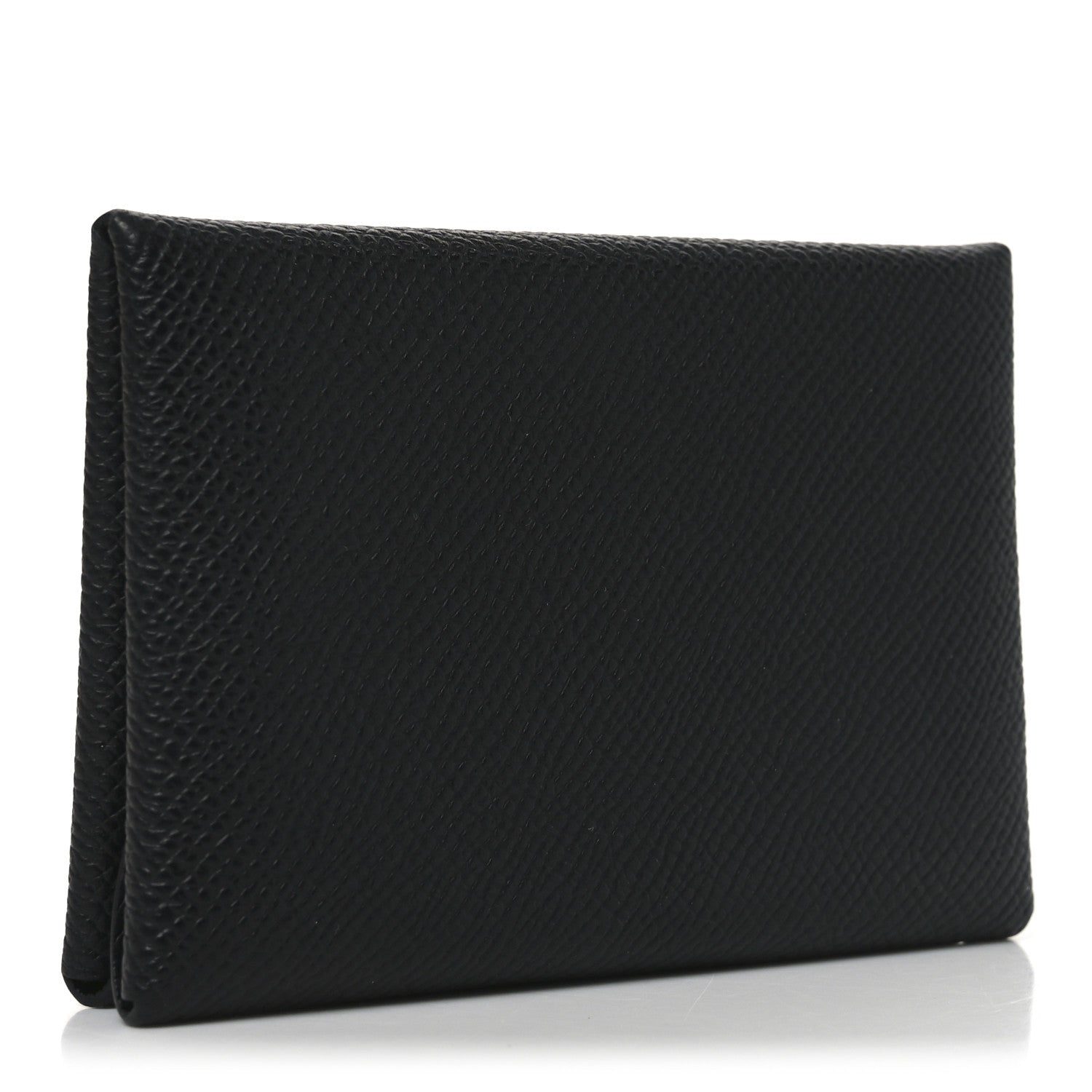 Hermes Epsom Calvi Duo Card Case Black 3 of 6
