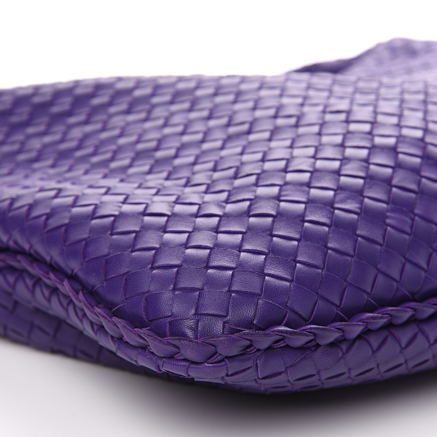 Nappa Intrecciato Large Veneta Hobo Anemone