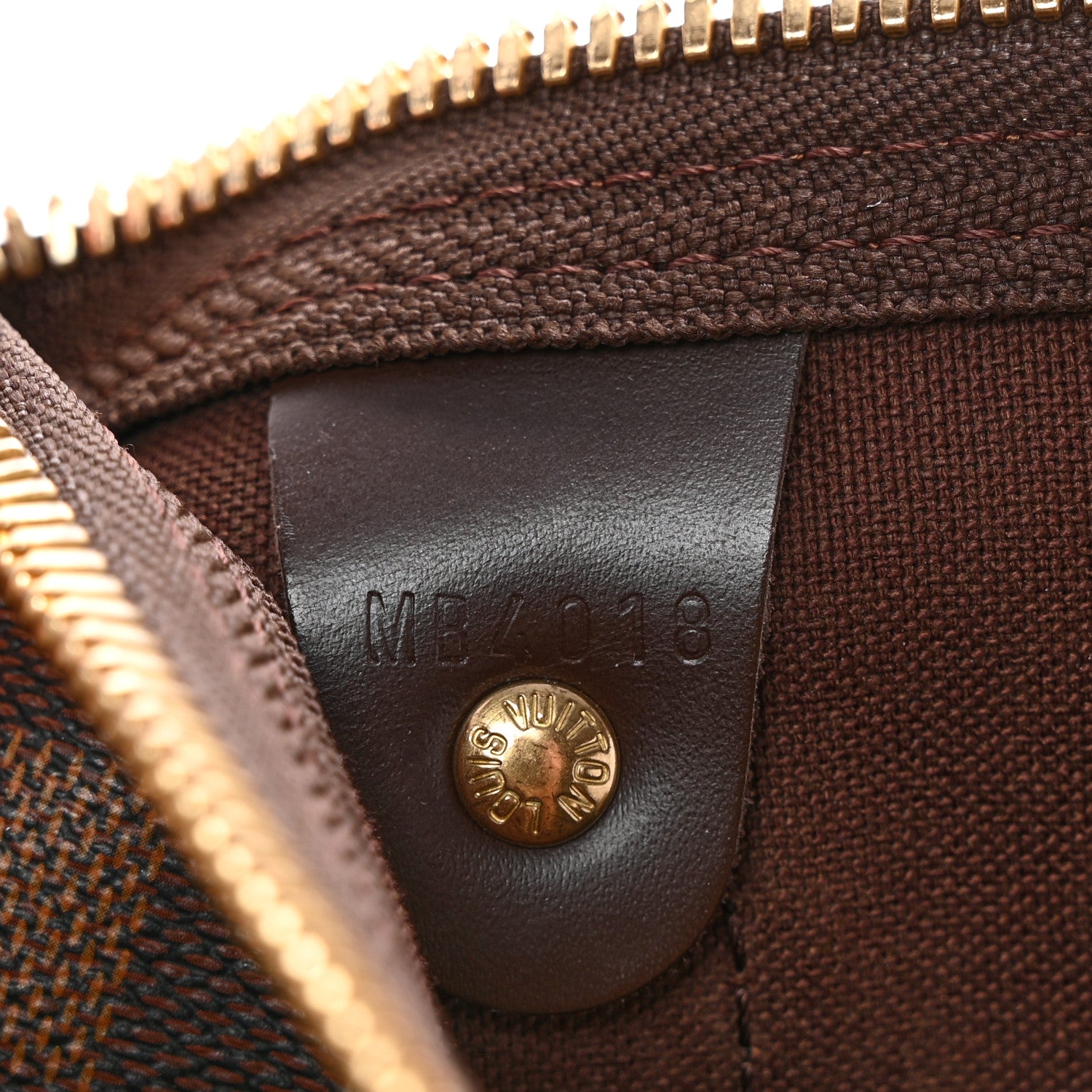 Louis Vuitton Damier Ebene Keepall 50 6 of 12
