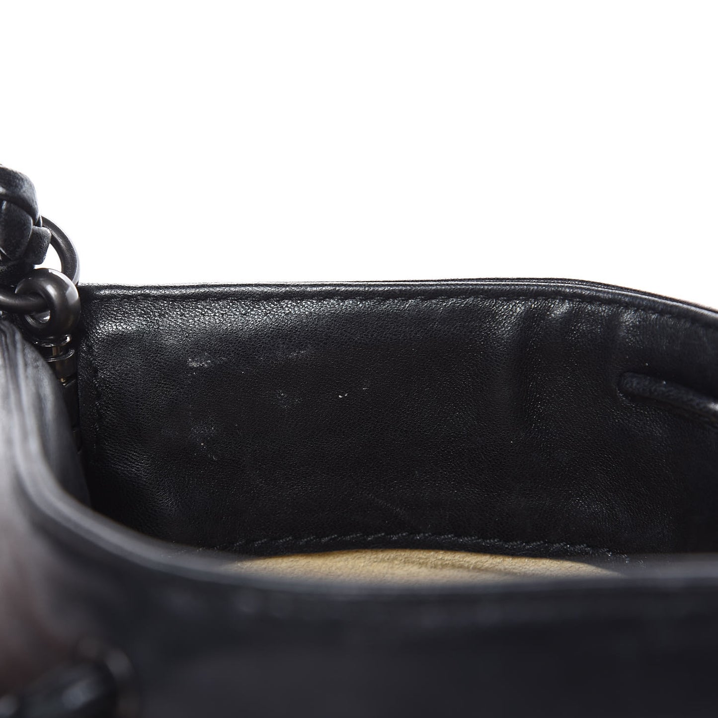 Nappa Intrecciato Mini Shoulder Bag Black
