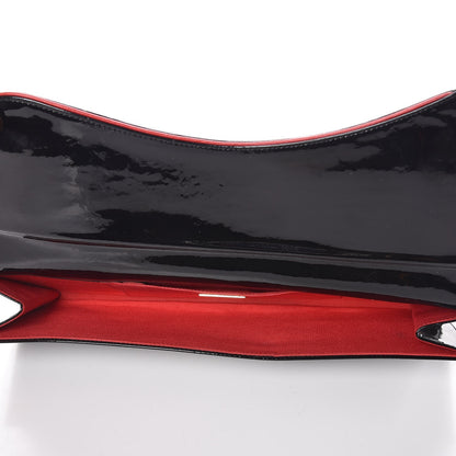Christian Louboutin Patent Pigalle Clutch Black 5 of 9