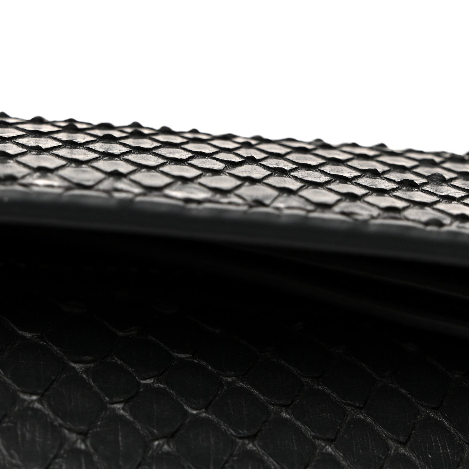 Loewe Snakeskin Mini Puzzle Bag Dark Grey 10 of 10