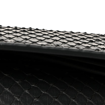 Loewe Snakeskin Mini Puzzle Bag Dark Grey 10 of 10