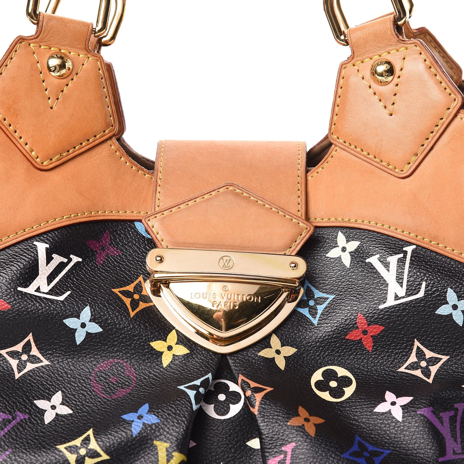 Louis Vuitton Monogram Multicolor Ursula Black 13 of 14