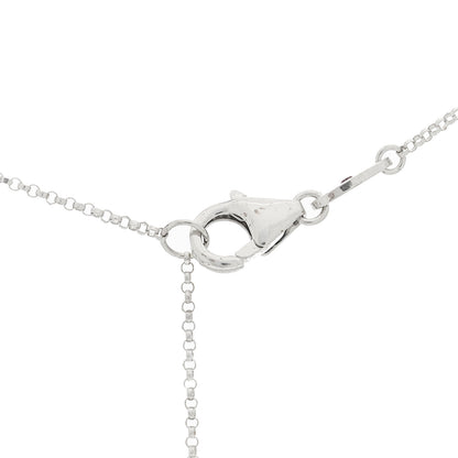 Roberto Coin 18K White Gold Love in Verona Flower Necklace 4 of 5