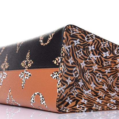 Louis Vuitton Monogram Giant Jungle Onthego GM Black 10 of 10