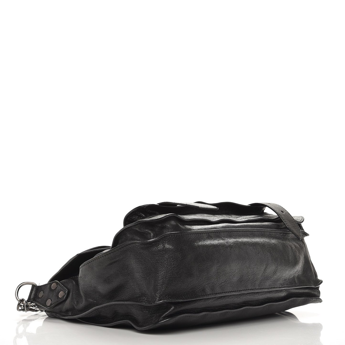 Lambskin Medium PS1 Satchel Black