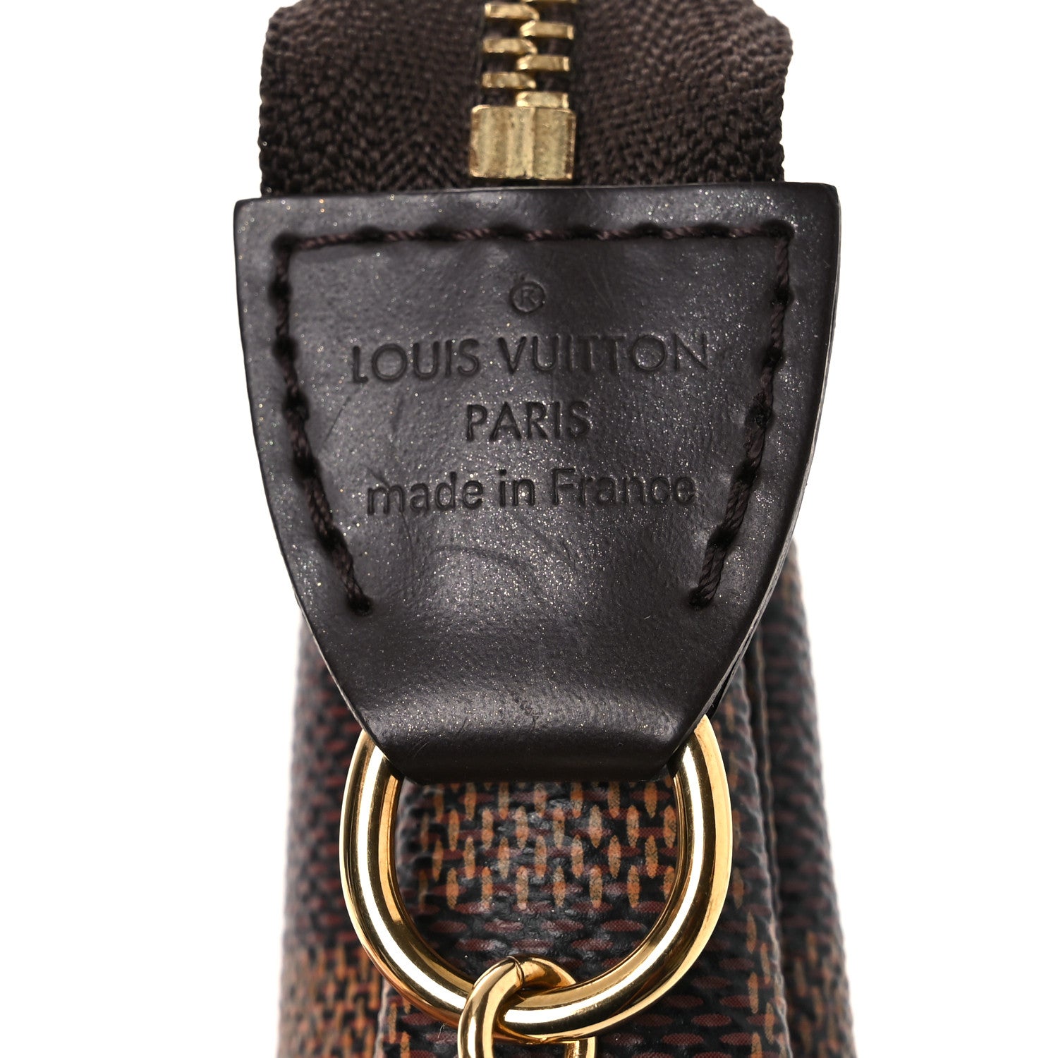 Louis Vuitton Damier Ebene Mini Pochette Accessories 6 of 12