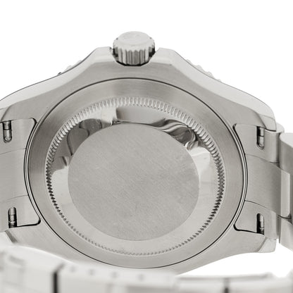 Rolex Stainless Steel Platinum 40mm Oyster Perpetual Date Yacht-Master Watch Silver 16622 4 of 4