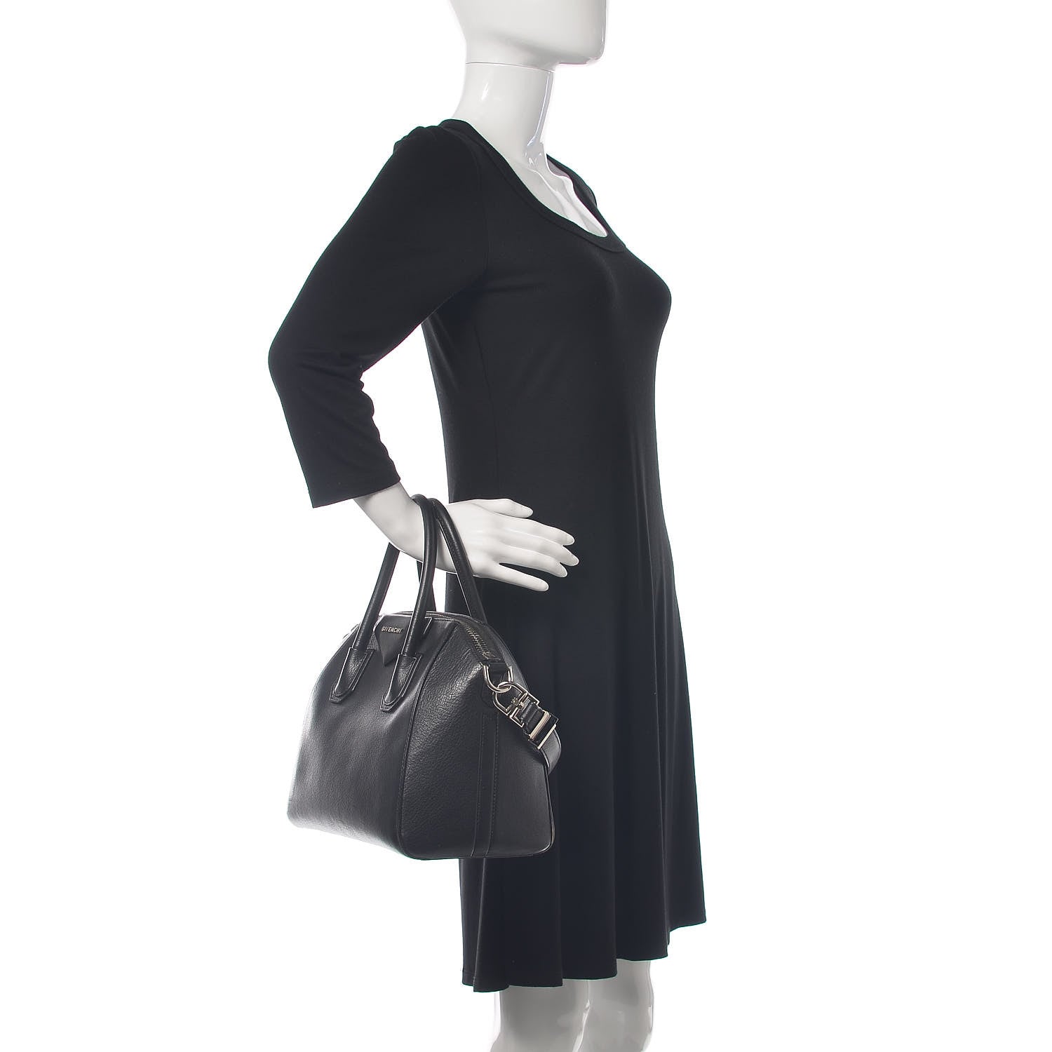 Givenchy Sugar Goatskin Small Antigona Black 2 of 17