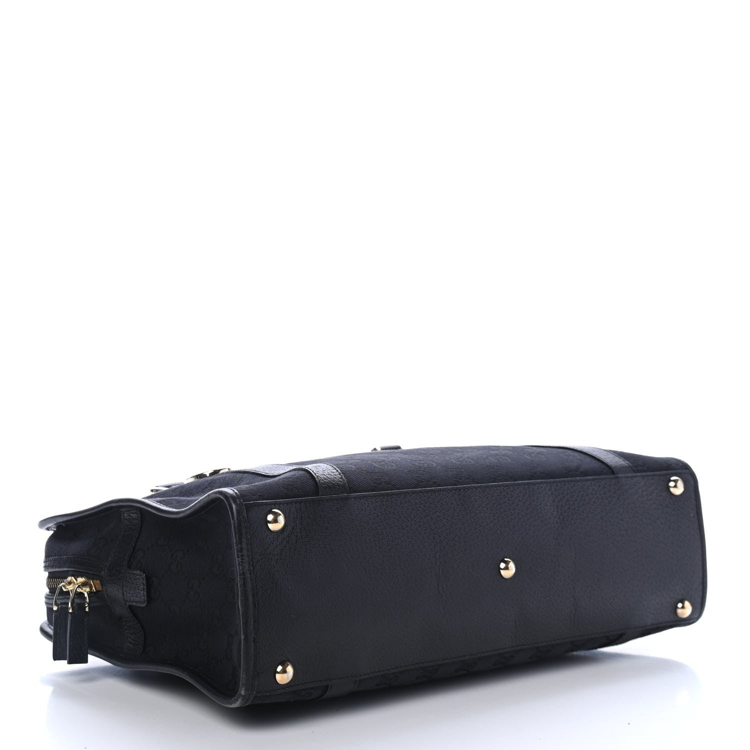 Gucci Monogram Tote Black 3 of 4