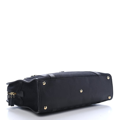 Gucci Monogram Tote Black 3 of 4