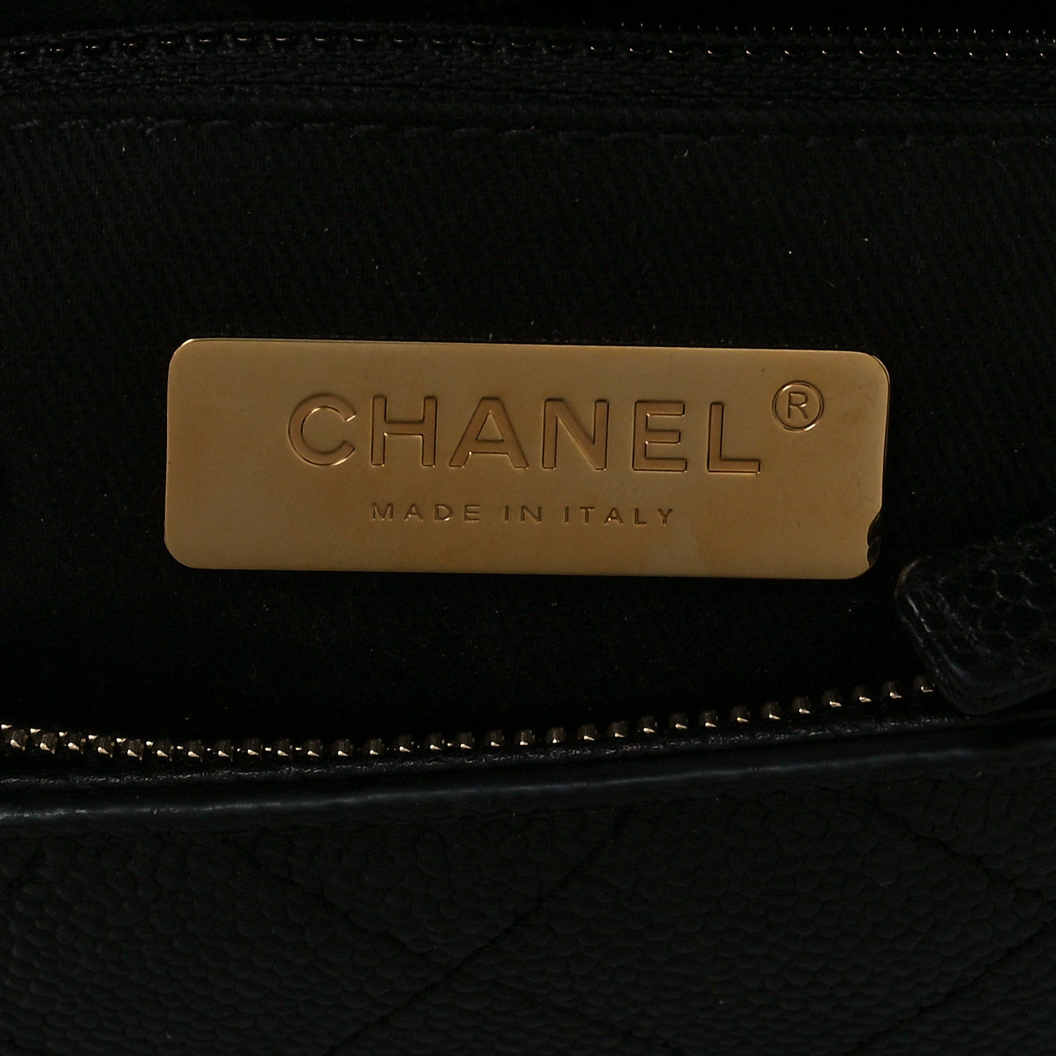 Chanel Grained Calfskin Small Stitched Flap Black 6 of 11