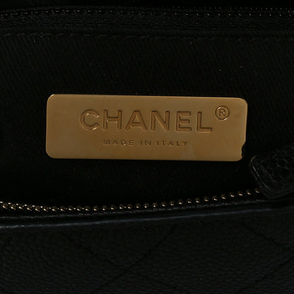 Chanel Grained Calfskin Small Stitched Flap Black 6 of 11