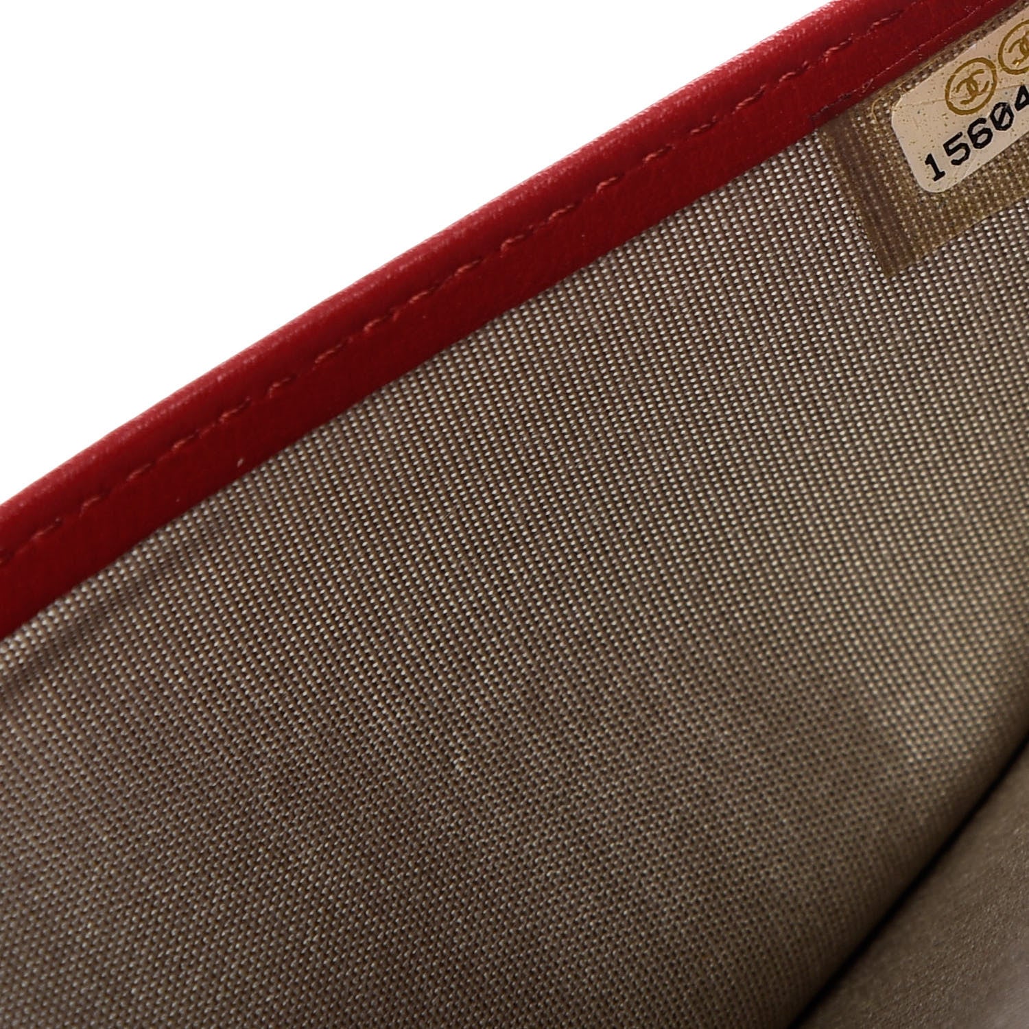 Chanel Caviar Timeless CC French Long Wallet Red 8 of 8
