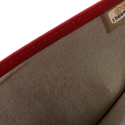 Chanel Caviar Timeless CC French Long Wallet Red 8 of 8