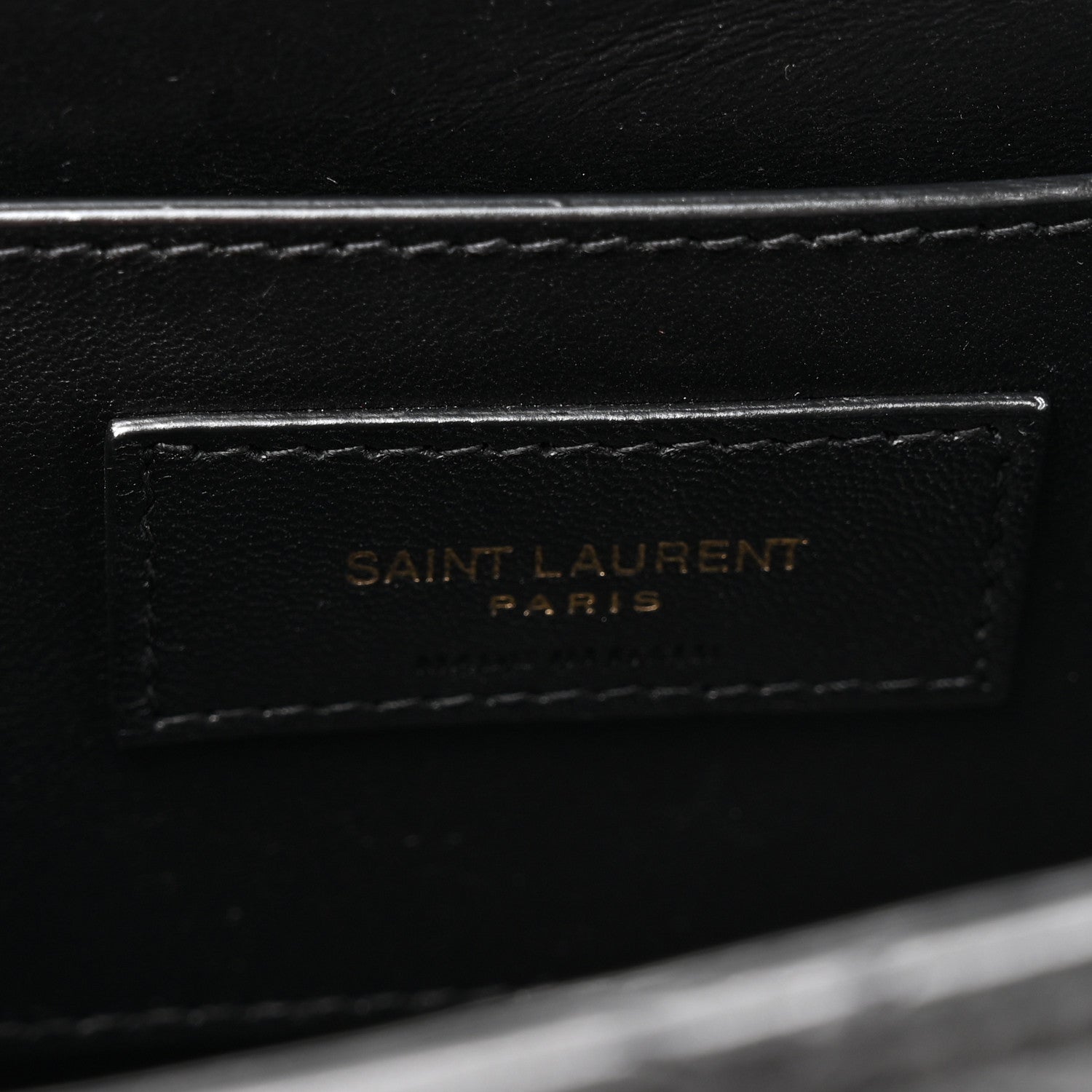 Saint Laurent Lambskin Matelasse Monogram June Box Bag Black 6 of 11