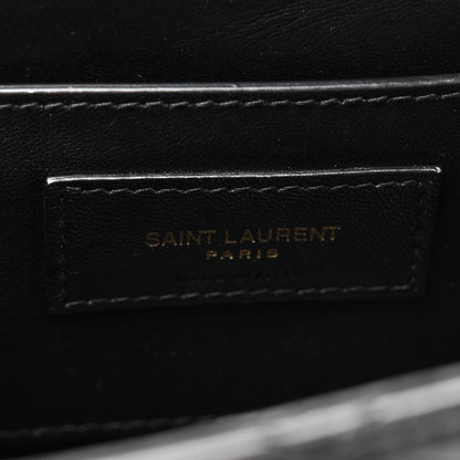 Saint Laurent Lambskin Matelasse Monogram June Box Bag Black 6 of 11