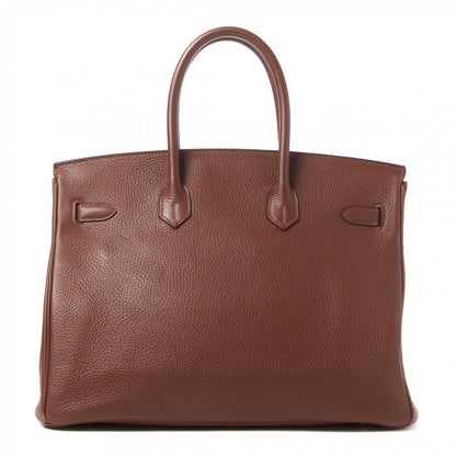 Hermes Taurillon Clemence Birkin 35 Marron D'Inde 3 of 33
